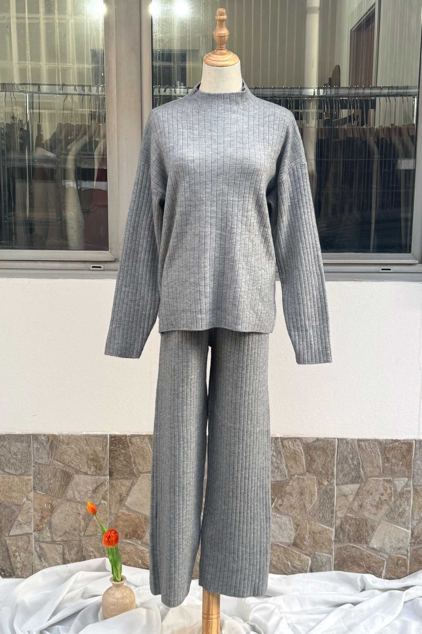 Set Pantalone "Nebbia"