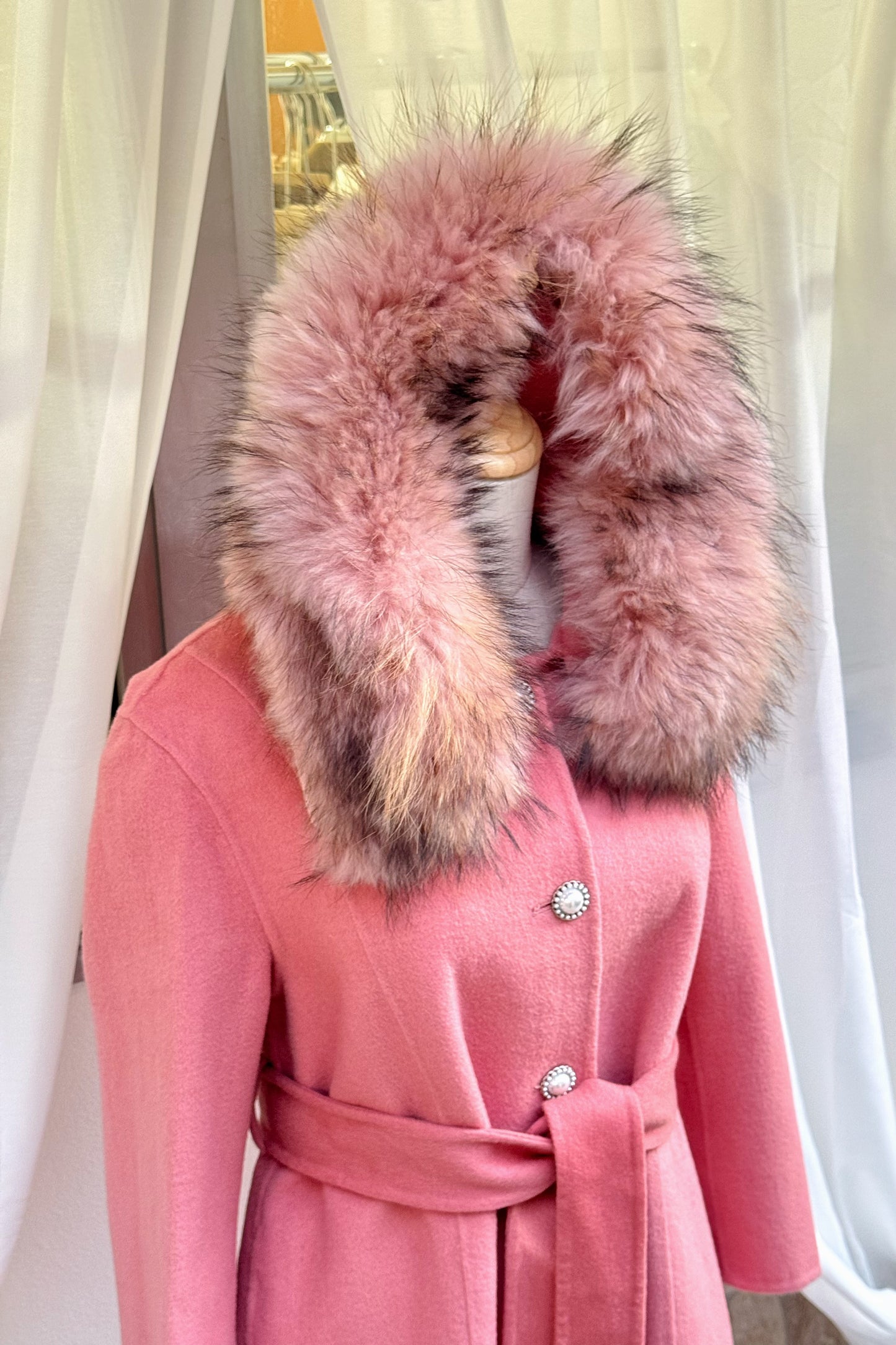 Cappotto con Pelliccia "Aurora"