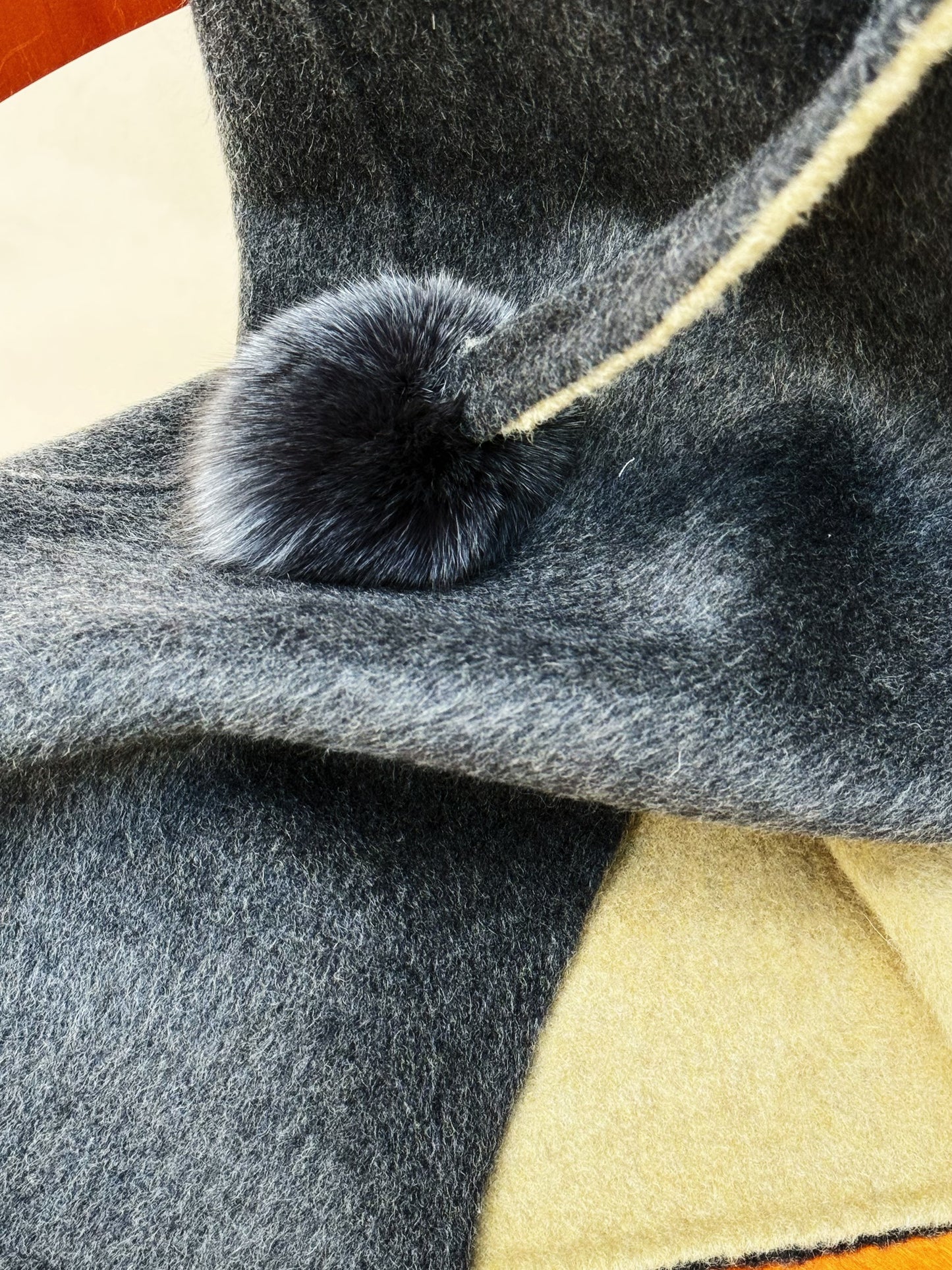 Cappotto Bicolore "Eclissi"