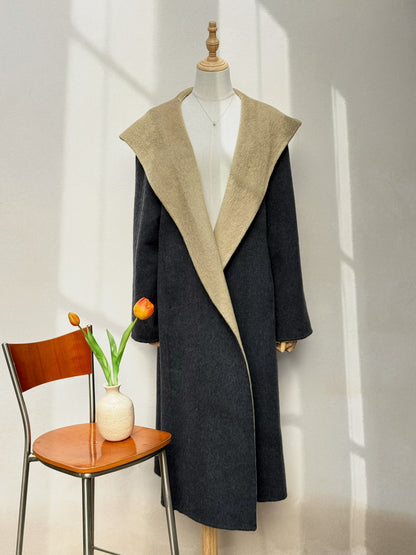 Cappotto Bicolore "Eclissi"