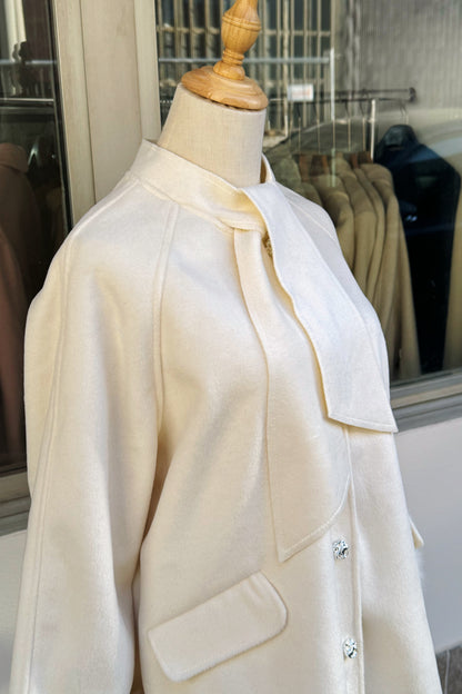 Cappotto con Pelliccia "Cigno"
