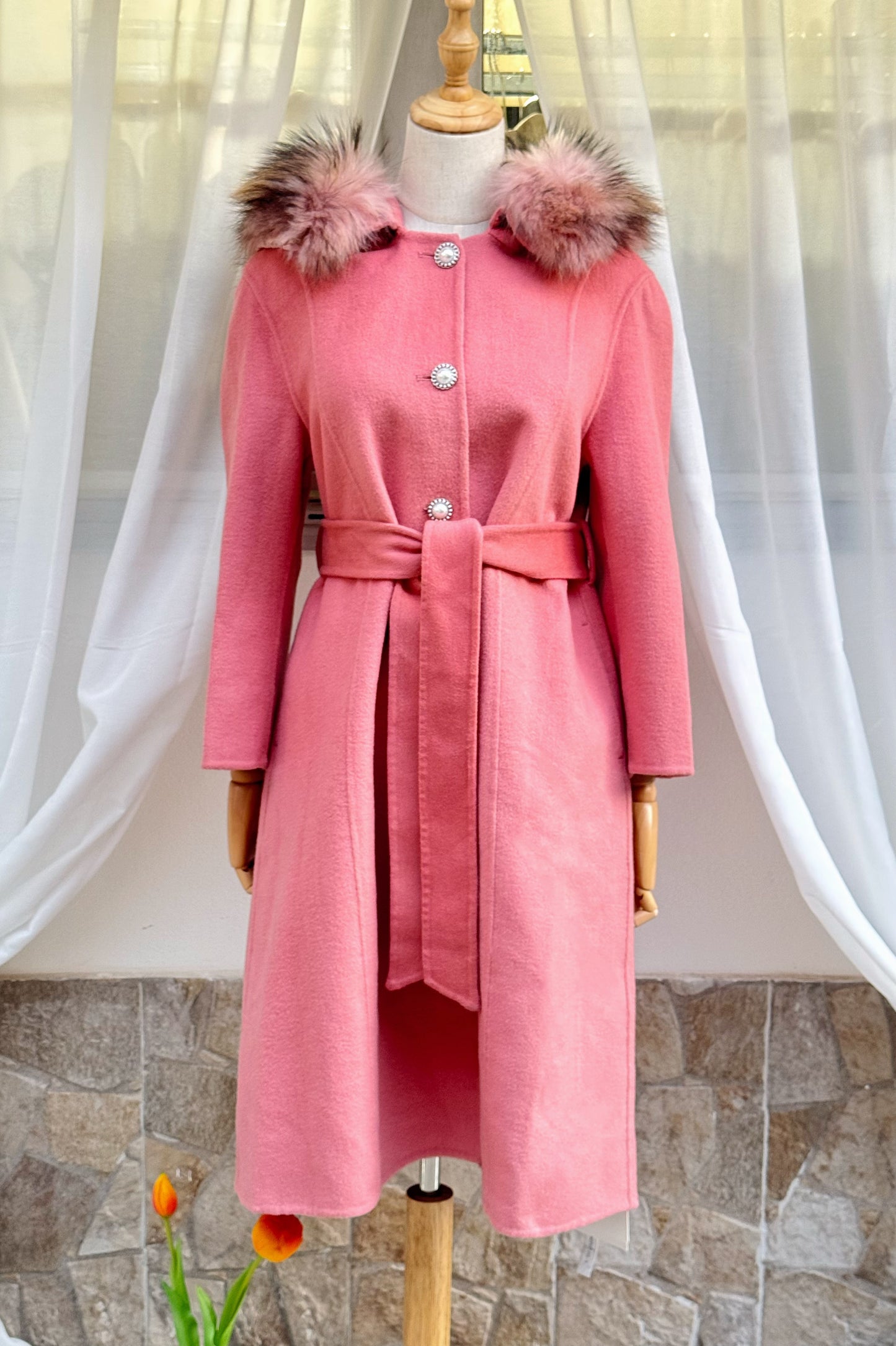 Cappotto con Pelliccia "Aurora"