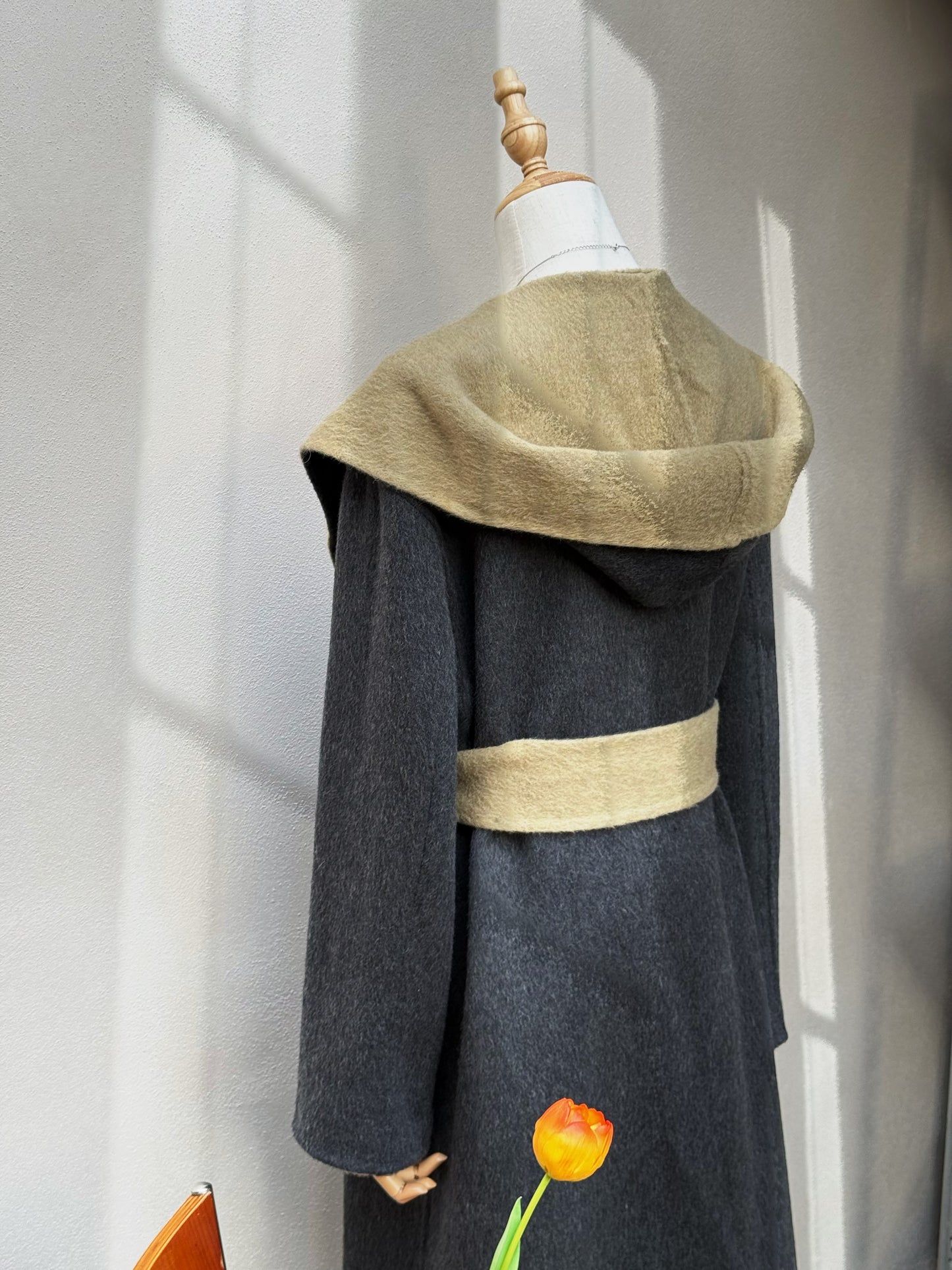 Cappotto Bicolore "Eclissi"