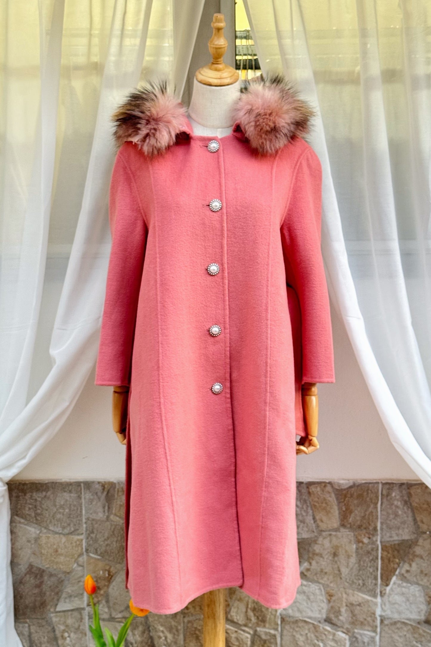 Cappotto con Pelliccia "Aurora"